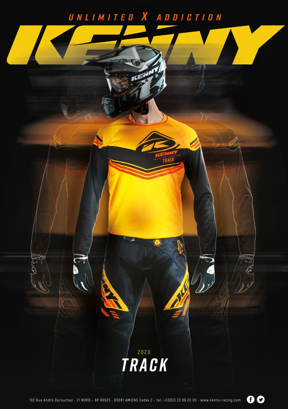 Kenny Racing Logo KENNY RACING - STARFACTORY - Agence de Communication - Lyon